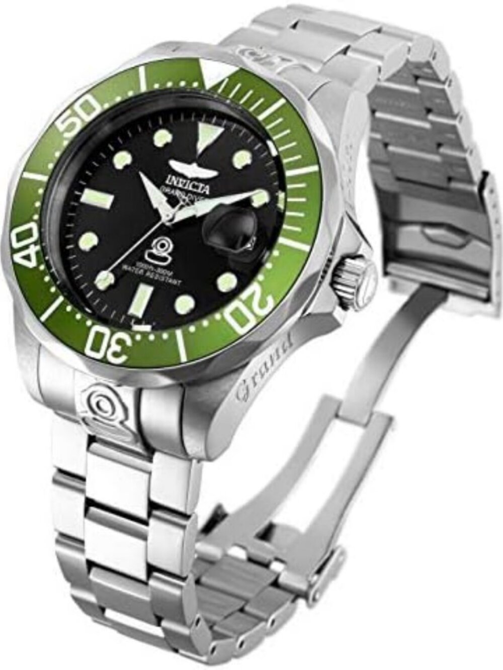 Stainless Steel Pro Diver Automatic Watch for Men - Water Resistant, Stylish - Picture 6 of 6